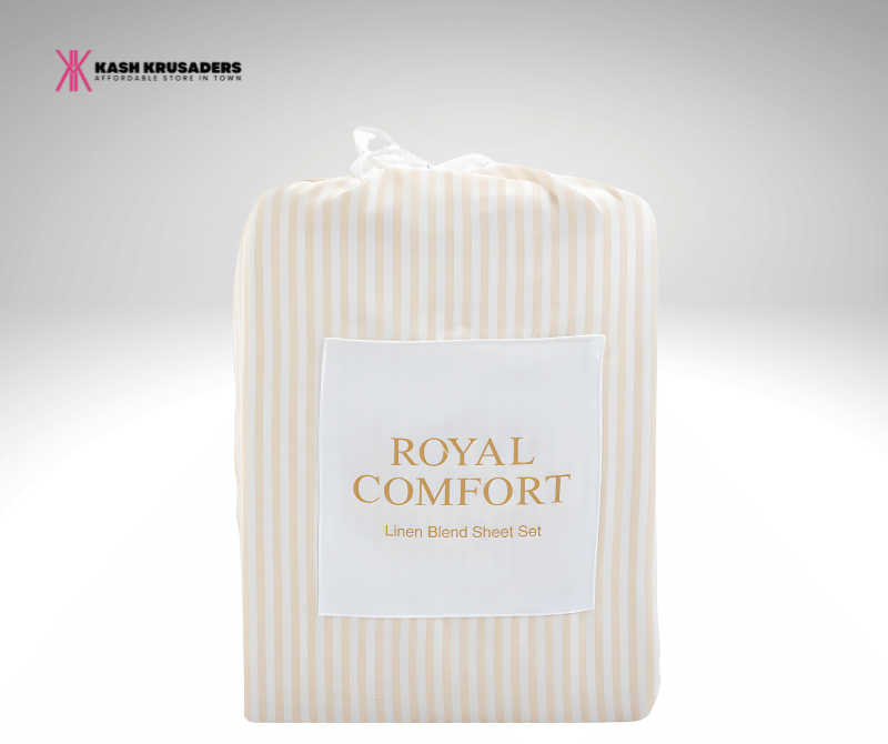 Royal comfort Linen Blend sheet set